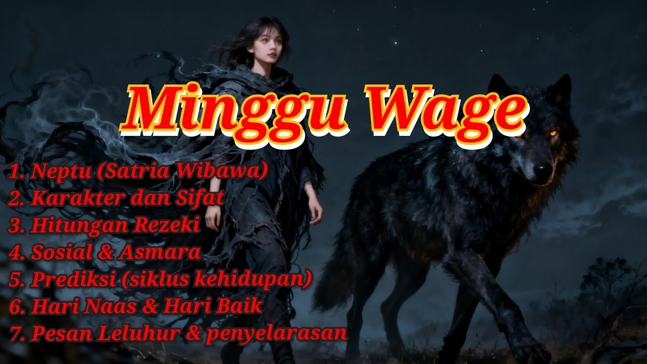 Mengungkap Tuntas MINGGU WAGE  Potensi Satria Wibawa Menurut Primbon Jawa