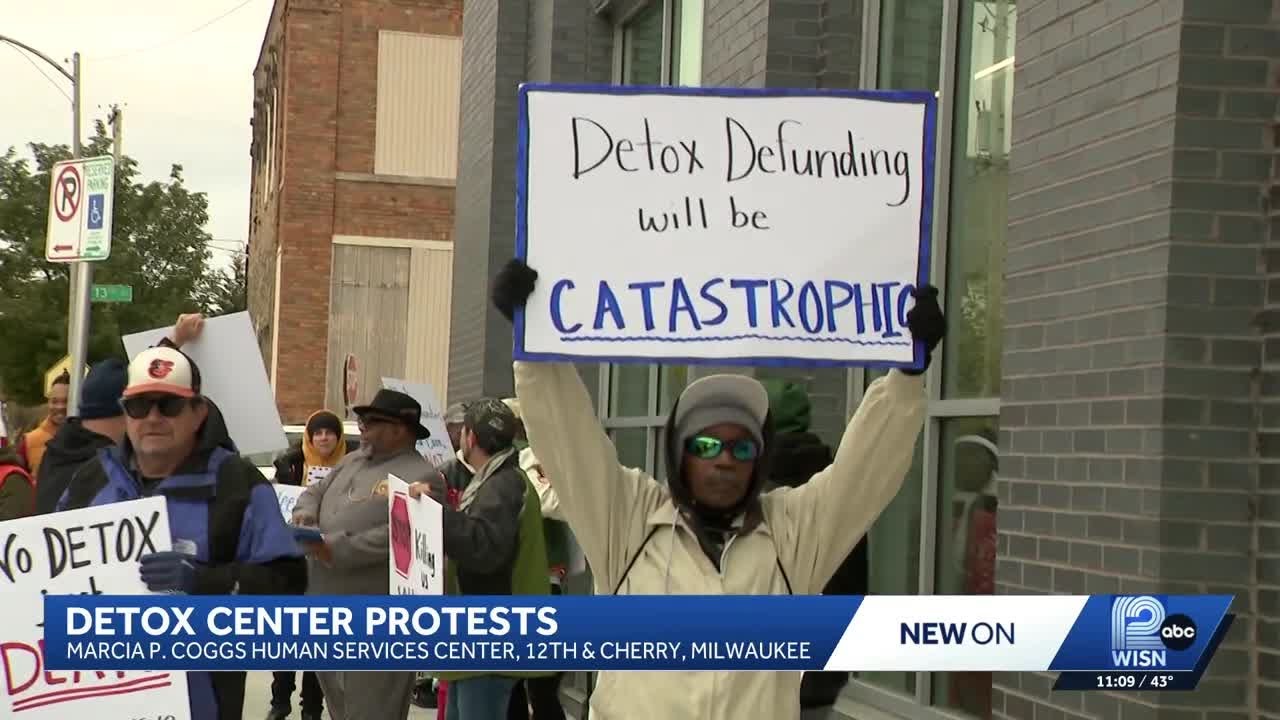 Protesters fight to save Milwaukee detox center from budget cuts