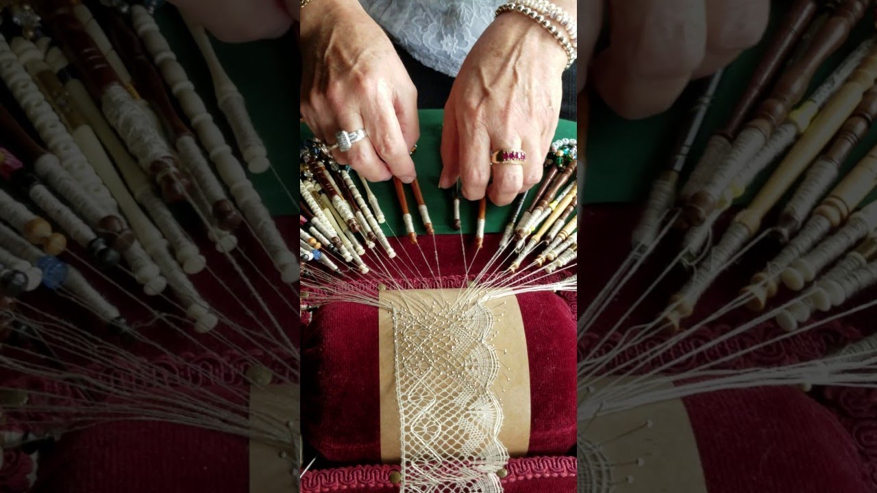 Intricate Lace Making || ViralHog