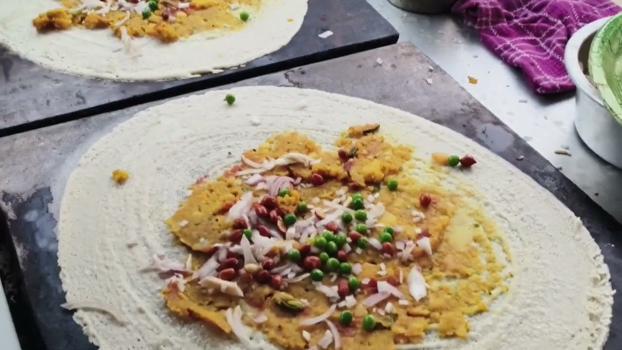 Masala Dosa Street food #dosa #streetfood #ytshorts 