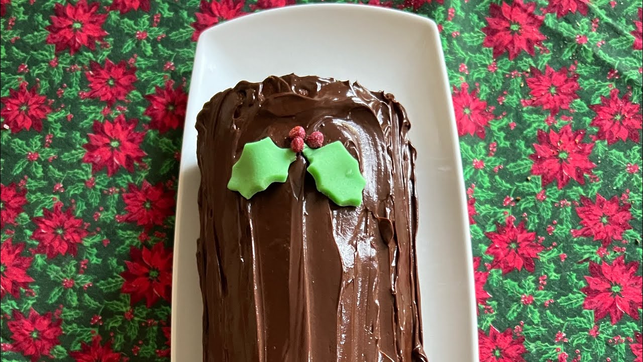 My &ldquo;no frills&rdquo; Chocolate Log