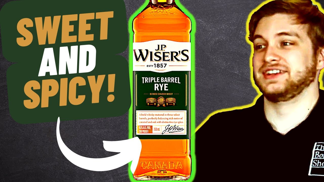 И немного ДЫНИ? Канадский ржаной виски J.P. Wiser's Triple Barrel
