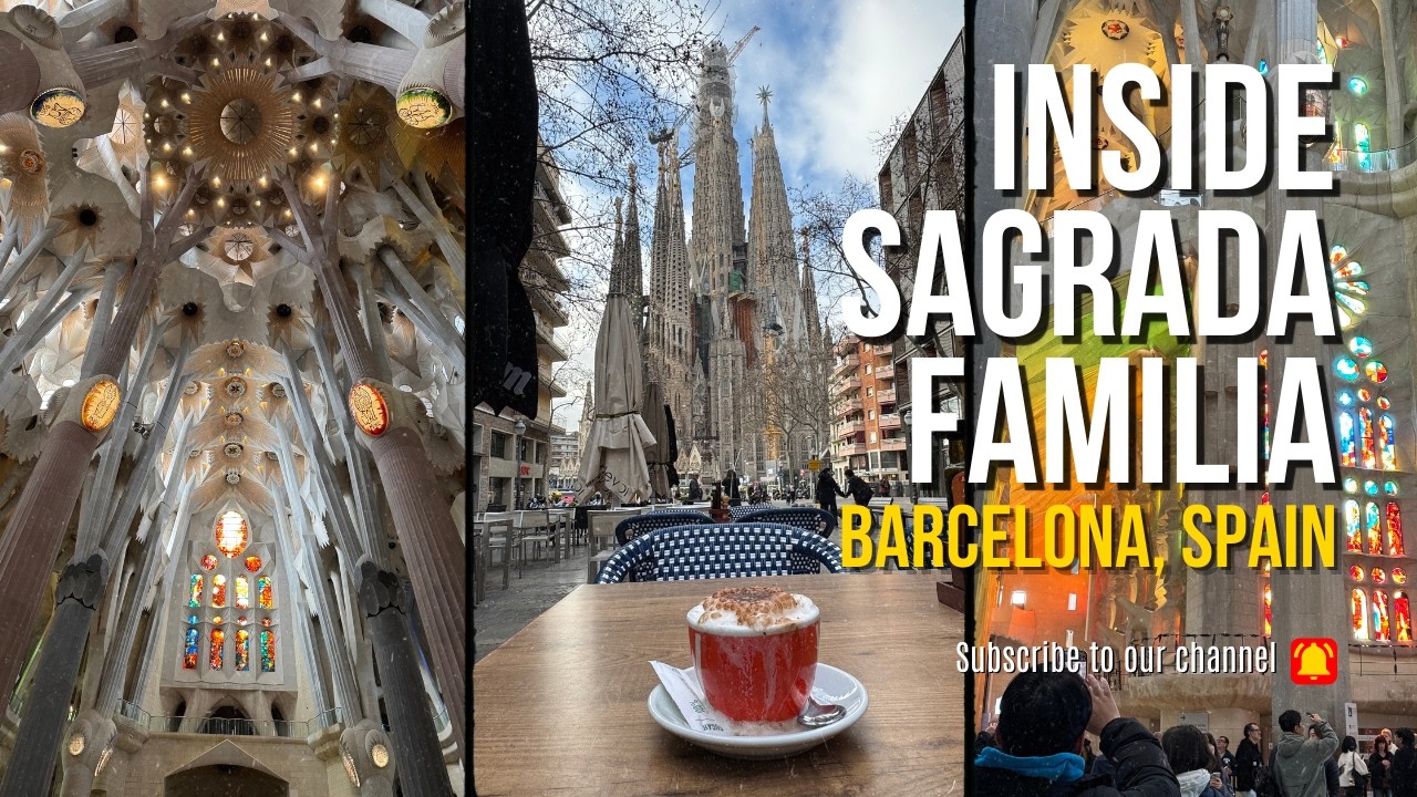 Inside the Sagrada Familia Barcelona I Gaudi's Incredible Masterpiece.
