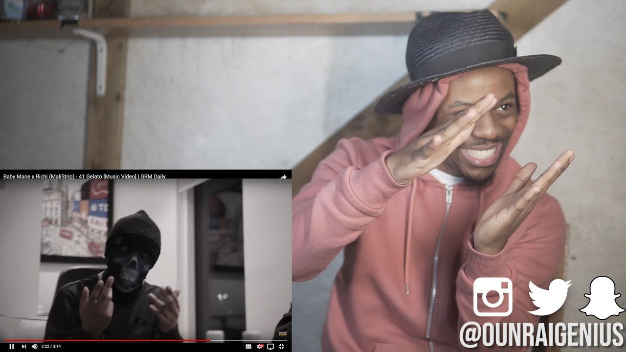Baby Mane x Richi (MaliStrip) - 41 Gelato [Music Video] | GRM Daily | Genius Reaction