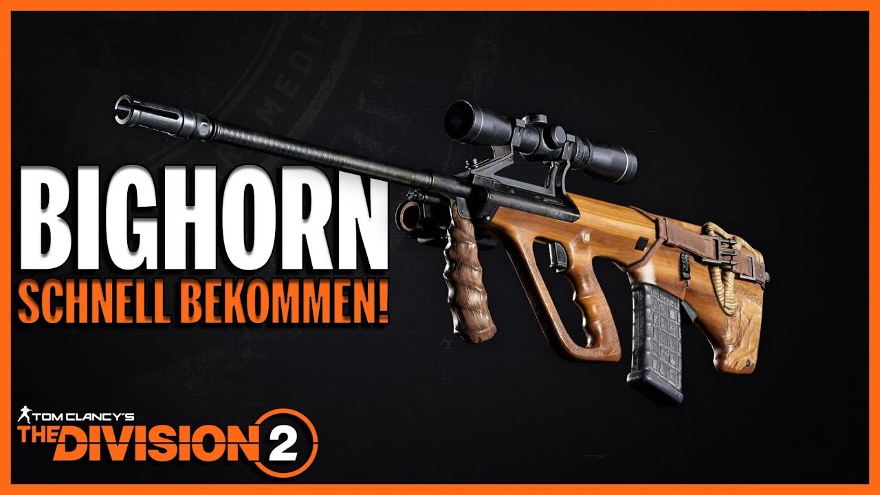 Die BIGHORN I EINFACH und SCHNELL BEKOMMEN in The Division 2 