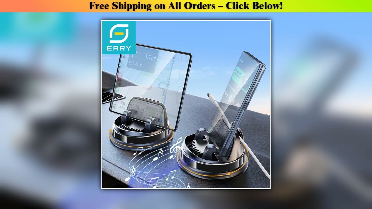 Eary Z Fold 7 6 5 4 Car Mount Accessories Phone Holder for Samasung Galaxy Fold 6 Google Pixel 9