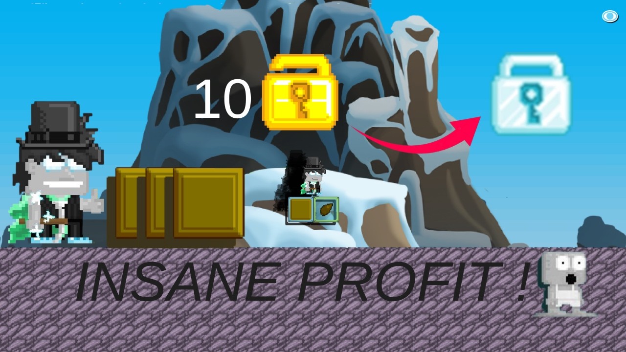 This Low Budget Profit  Method Is Actually Insane – Growtopia