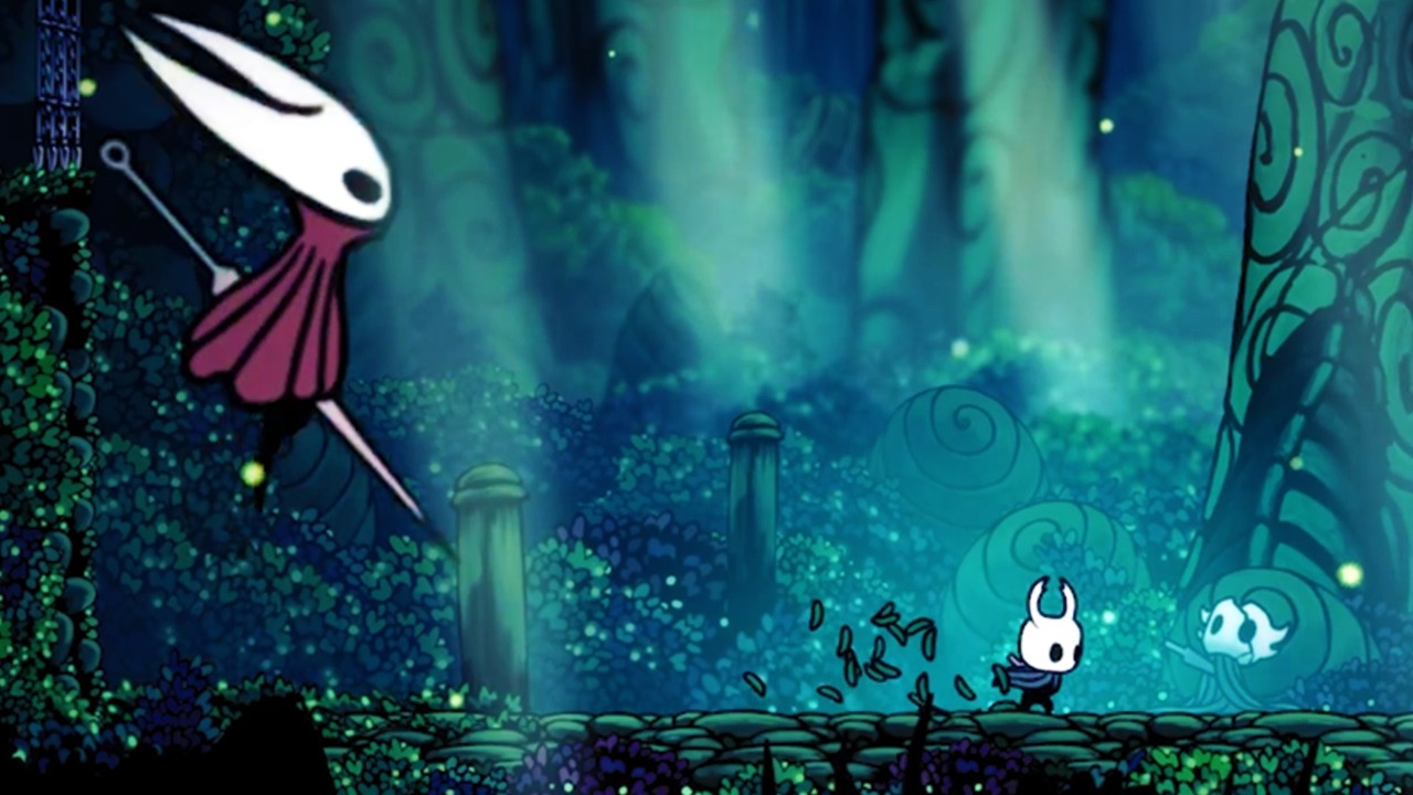 Hollow Knight, но каждый враг ОГРОМЕН.
