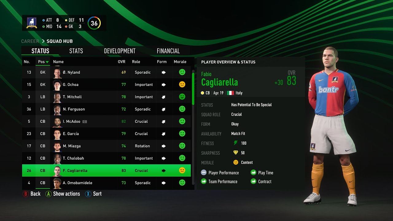FIFA 23 - How to create new Cannavaro with Live Editor and Cheat Table