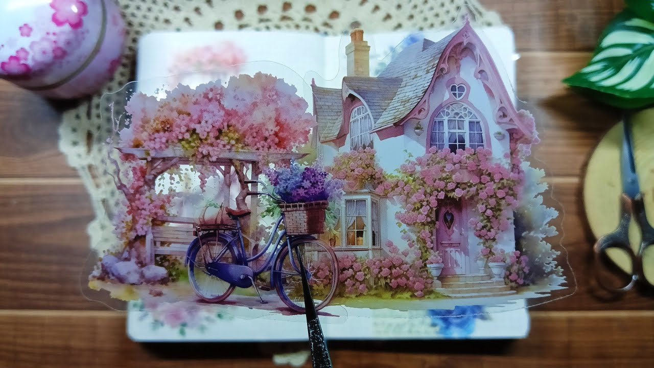 ASMR | 1 Hour Scrapbooking | Various Sounds of Collage | Relaxing Sounds for Sleep