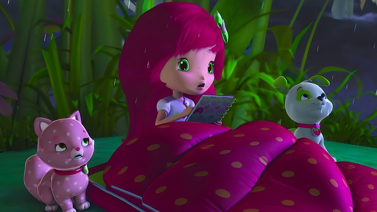 CAMPING! ⛺️ 🌧️ 😑 | STRAWBERRY SHORTCAKE | WildBrain Kids