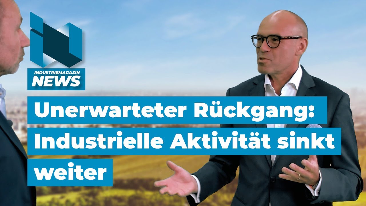 Unerwarteter Rückgang: Industrielle Aktivität sinkt weiter | Industriemagazin News 31.05.23