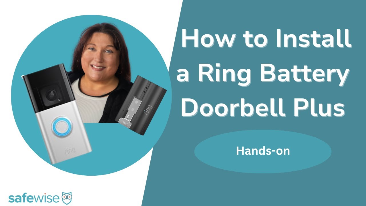 How to Install a Ring Battery Doorbell Plus