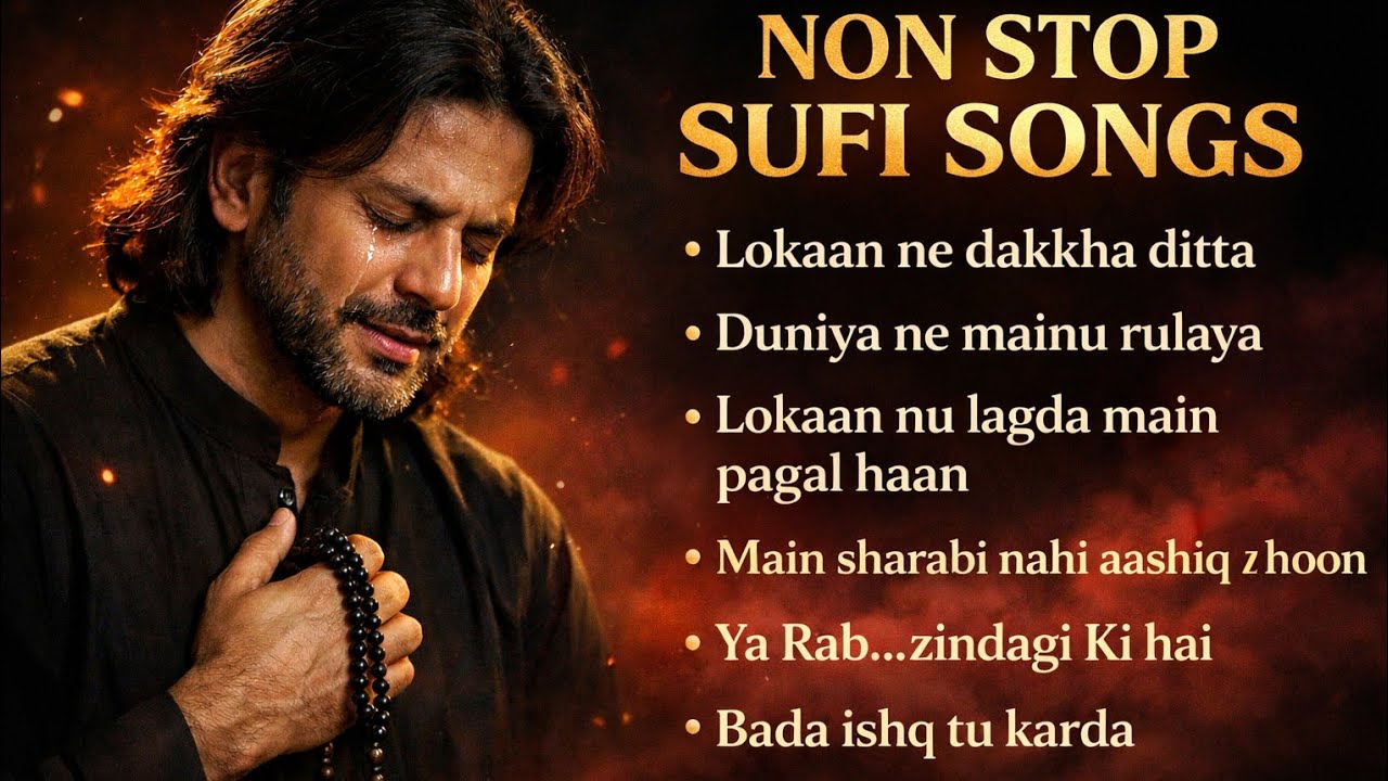 MAIN SHARABI NAHI AASHIQ HOON | 1 Hour Punjabi Sufi Kalam for Deep Love & Devotion