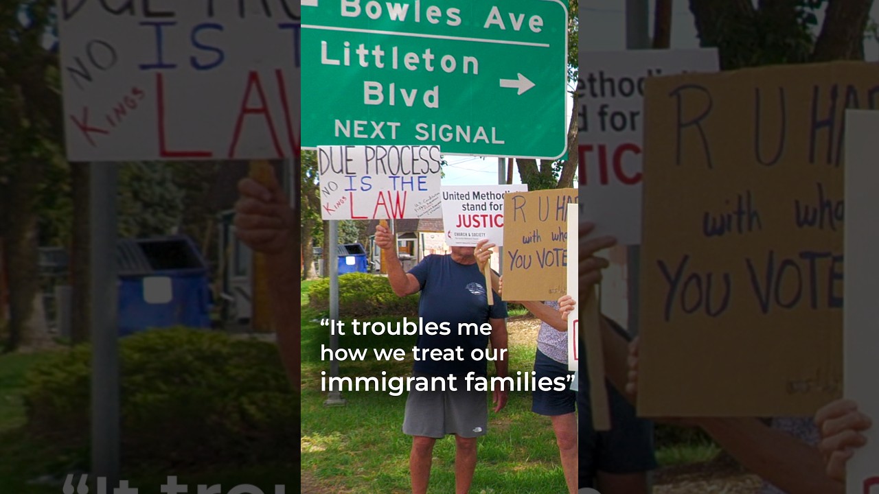 Protesting For Immigrant Rights and Against ICE Detention