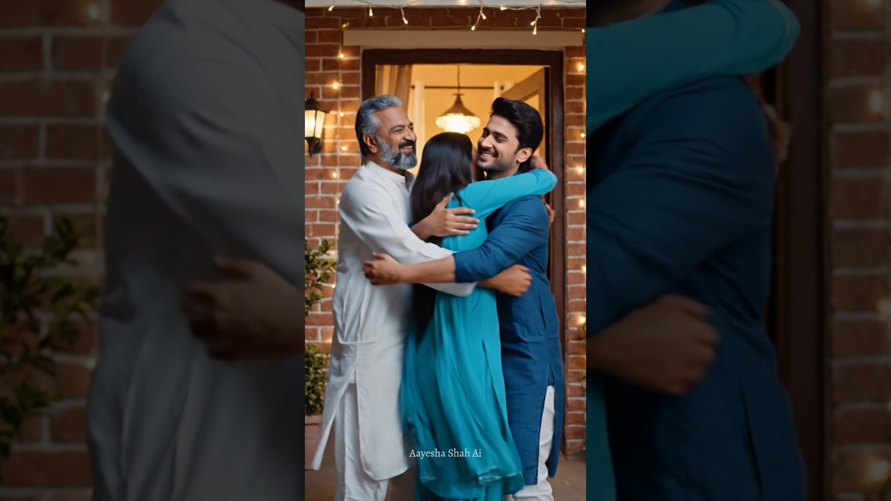 Jab Abbu aur Bhai Chaand Raat par Ghar Aaye | Heart Touching Eid Story #islamic #ai #shorts #eid