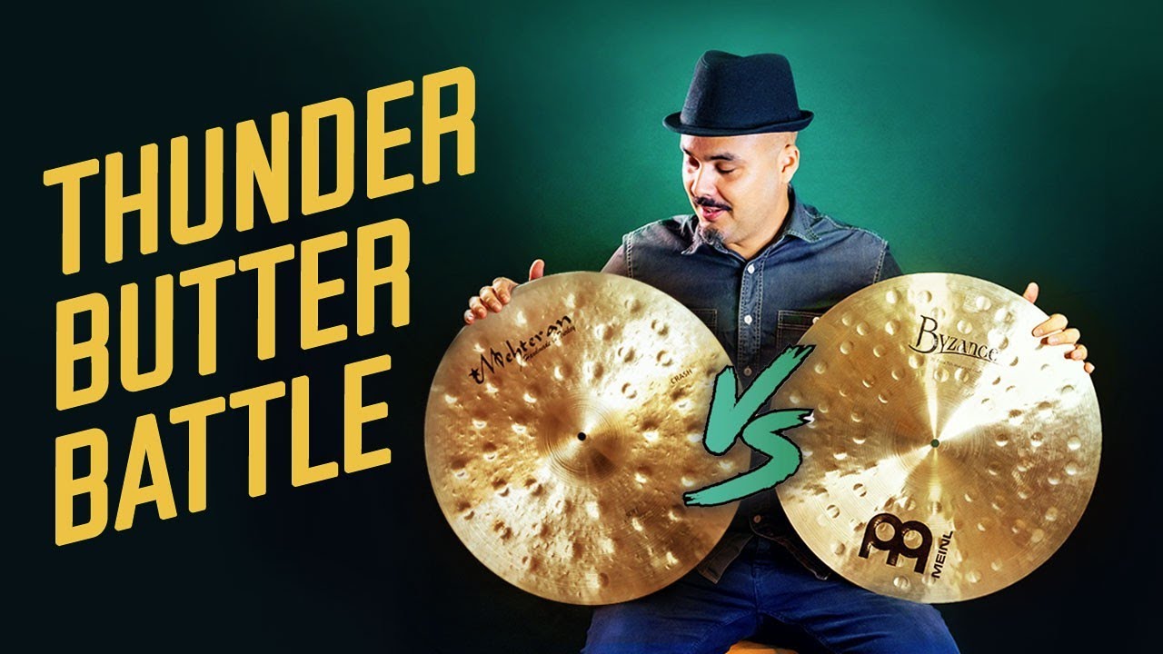 Cymbal comparison - 20" Mehteran Soft crash vs 20" Meinl Byzance Extra Thin Hammered crash