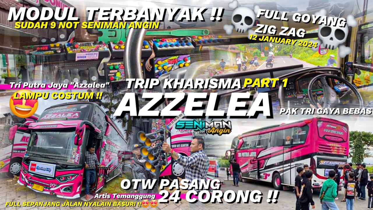 [HEBOHKAN TAWANGMANGU GAYA BEBAS 🤩!! BASURI 9 NOT!] AKSESORIS UNIT PALING HEDON🤯! - Trip TPJ Azzalea
