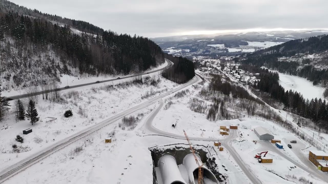 DJI 20260208142530 0434 D  Nye E6 mellom Einsby og Vingrom del 1