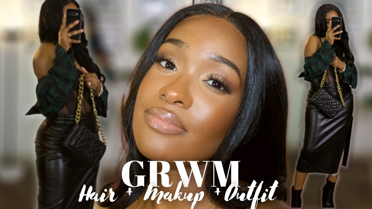 Get Ready with Me: Full Date Night GRWM - Hair, Makeup, and Outfit | Kharah Jay