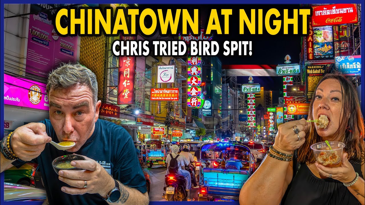 CHINATOWN BANGKOK at NIGHT is INSANE! Best Street Food Tour 2025