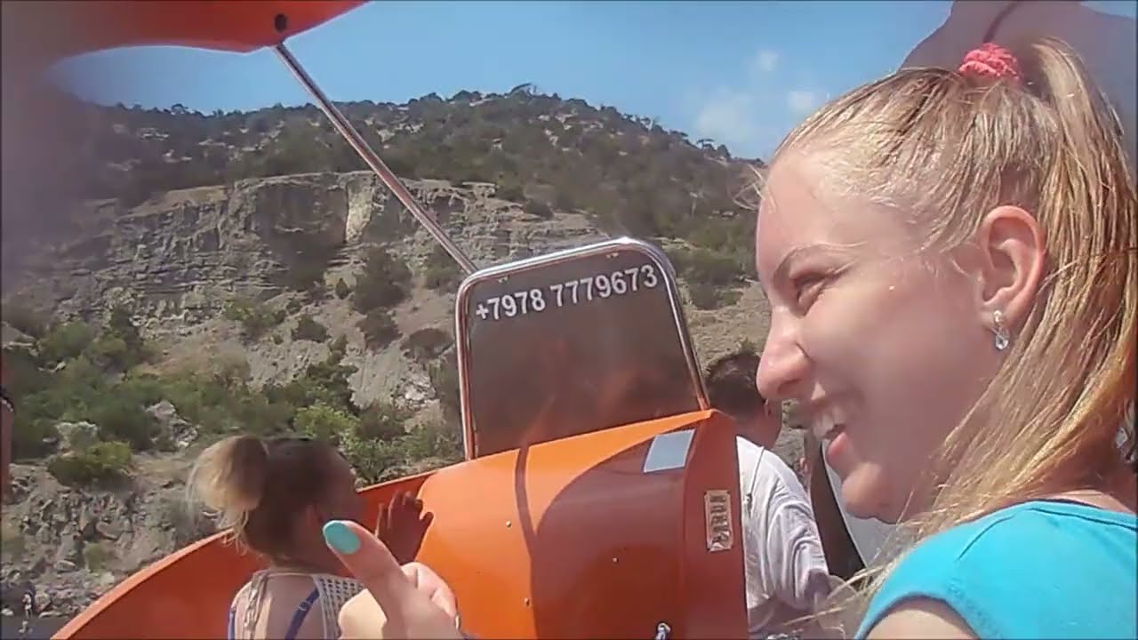 Новый Свет! Крым! Катер! Виражи до Царского пляжа! Держитесь крепче-1!