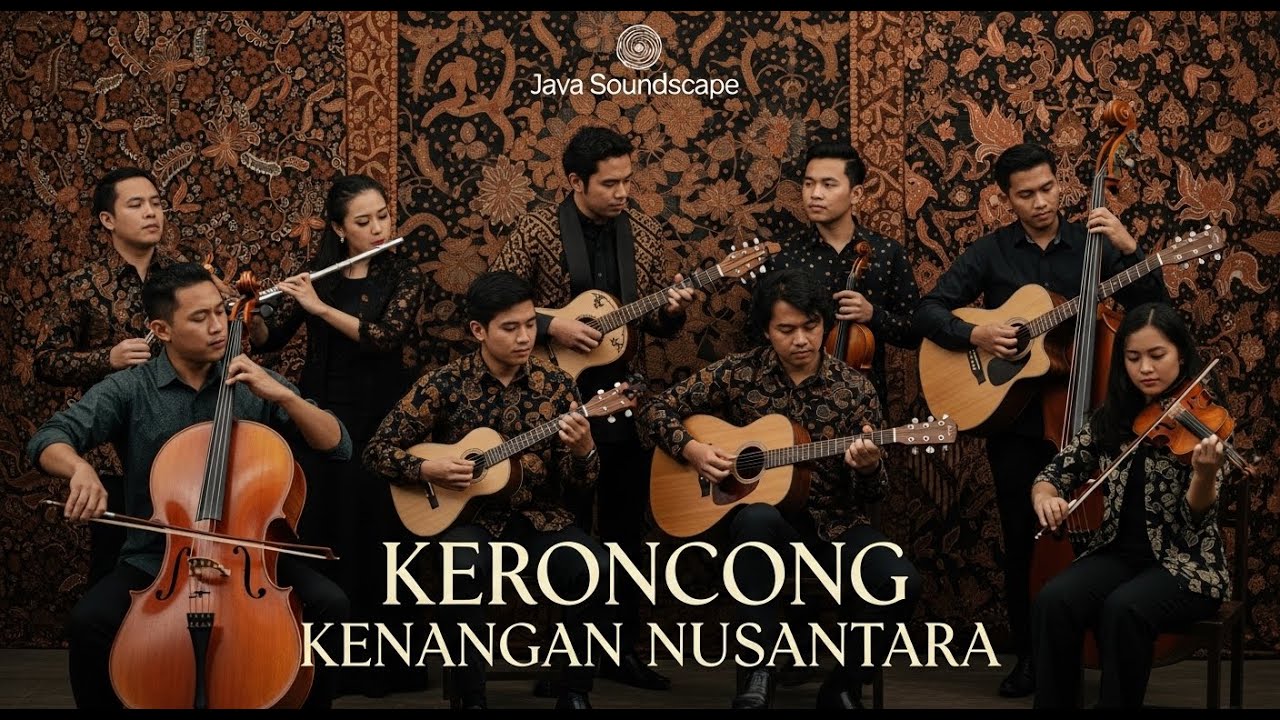 Keroncong Rindu Masa Bermain | Lagu Vokal Polos & Tawa di Halaman & Kenangan Tanpa Beban