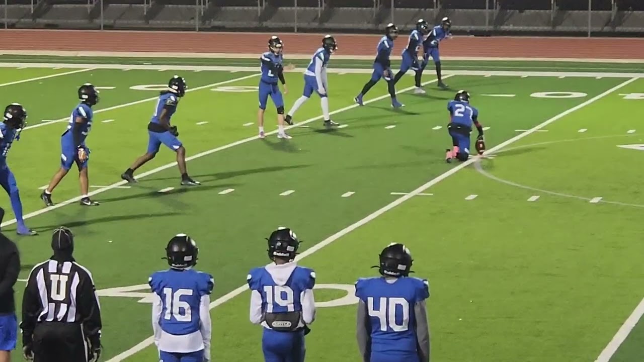 NCHS JV BLUE vs. Mansfield.  2H. 10.29.25
