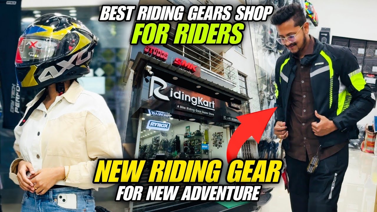 BEST RIDING GEAR কিনতে চলে আসলাম Riding Kart | Rynox, Solace, BBG, Raida সব পেয়ে যাবে এক ছাদের তলায়