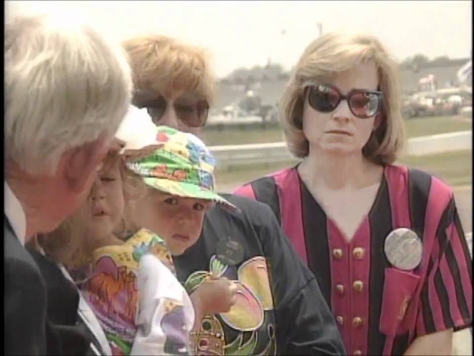Davey Allison tribute from 1993 Die Hard 500