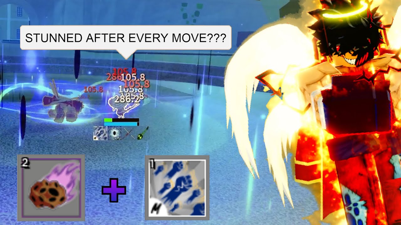 『Sky V4 + Gravity』Breaks ANY Combo in Blox Fruits | Bounty Hunting