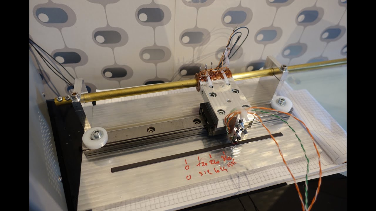 DIY Tubular Linear Motor : linear encoder