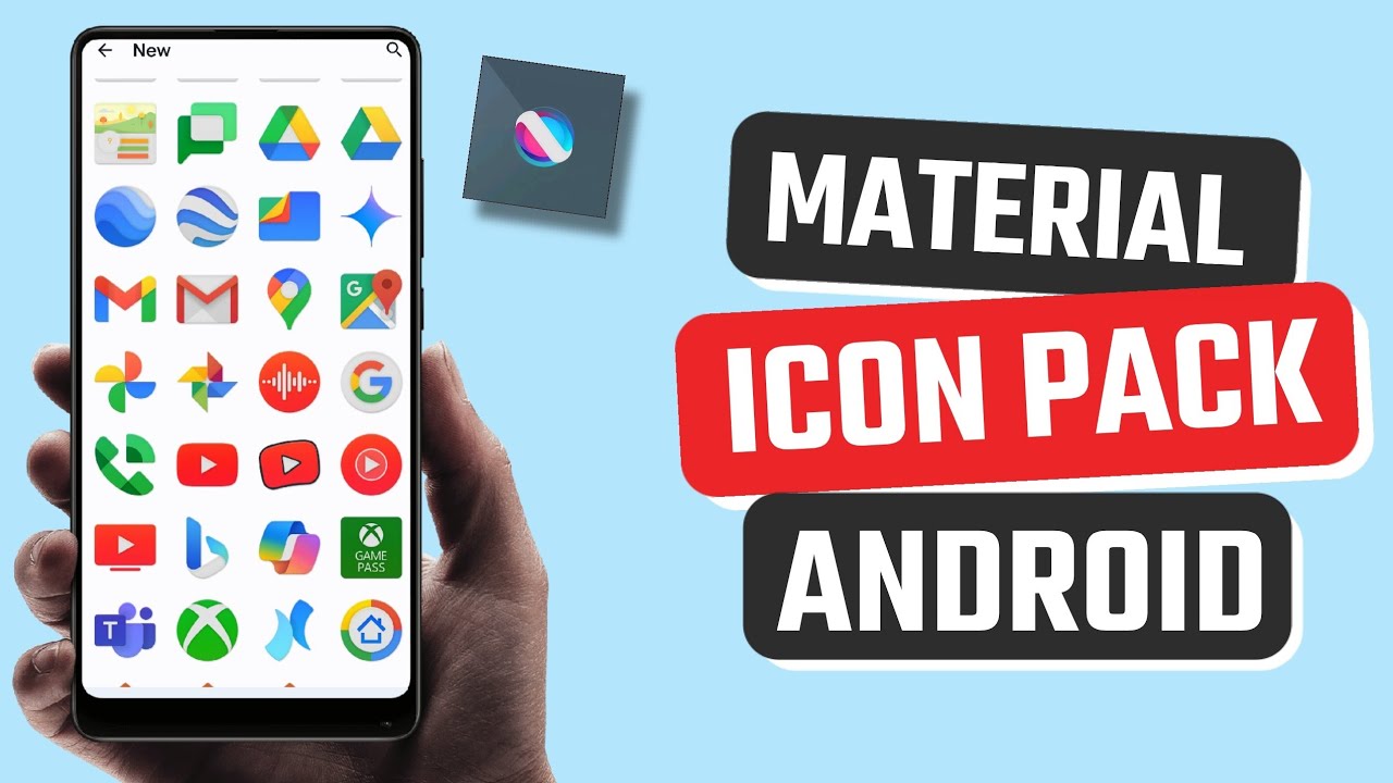 Best Material Icon Pack app for Android