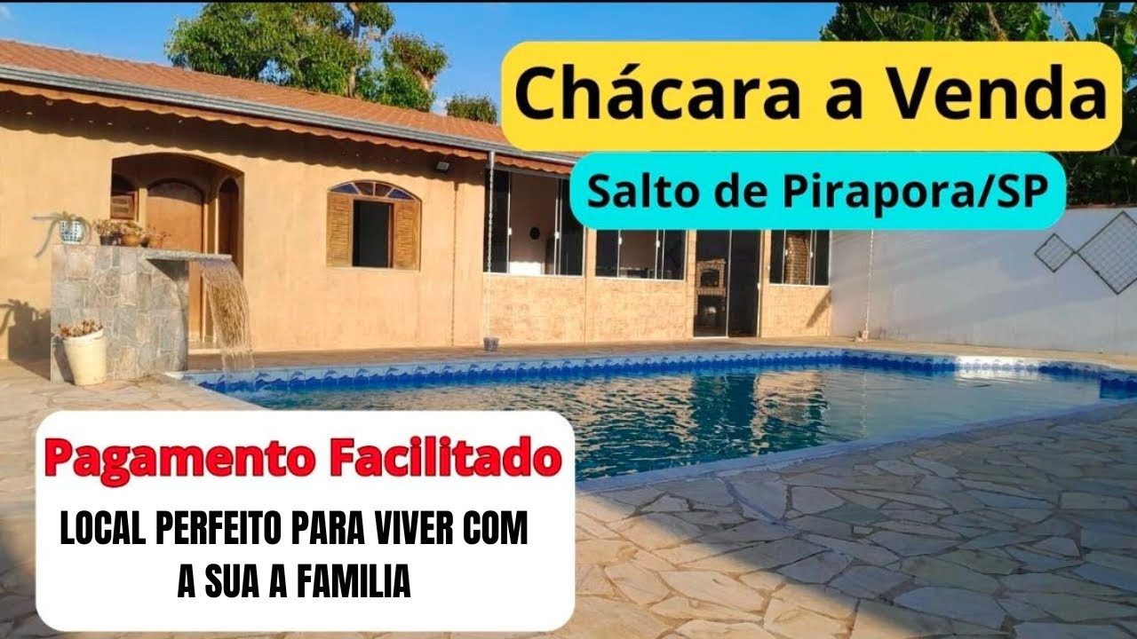 Ótima Chácara a venda - Salto de Pirapora/SP