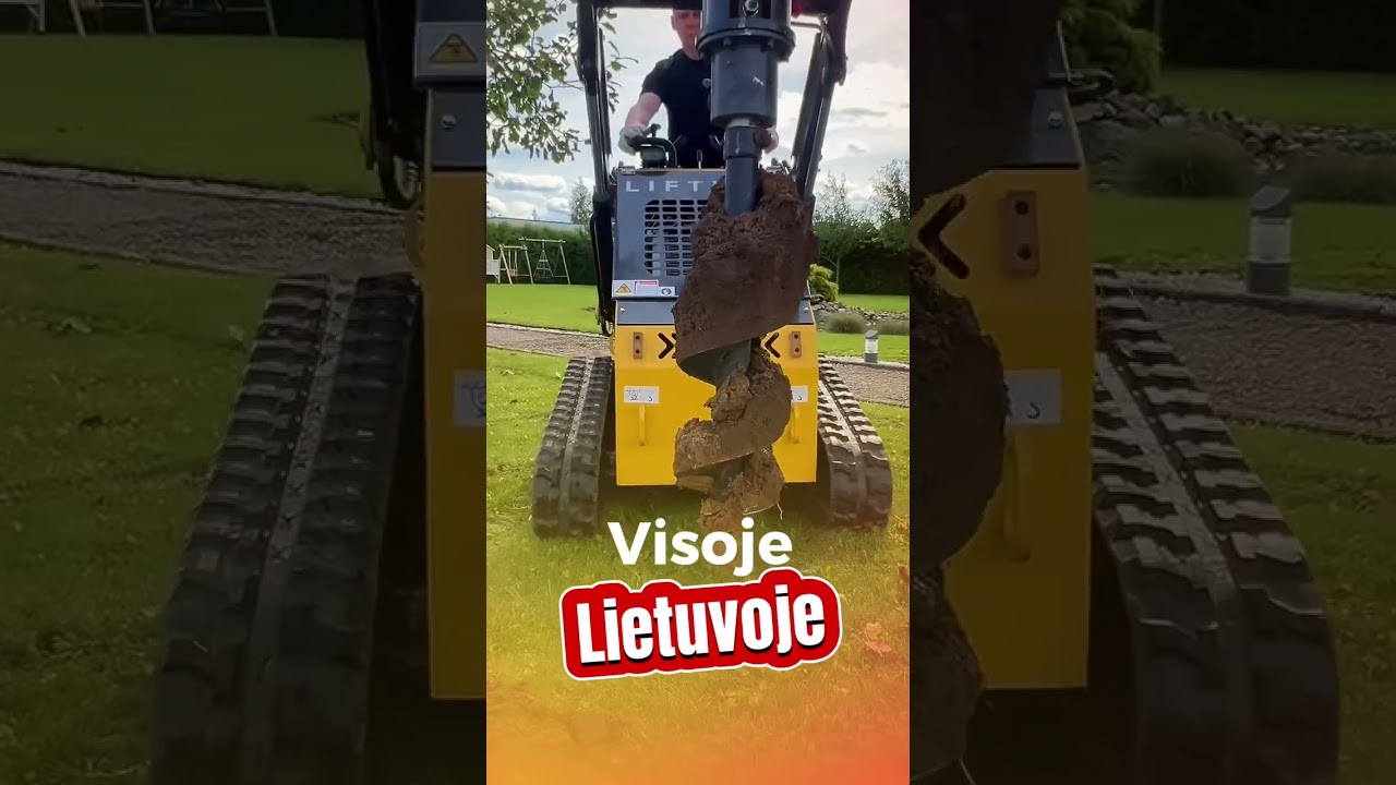 12 skylių – greitai ir tiksliai | Žemės grąžtų paslauga su JEKPO technika
