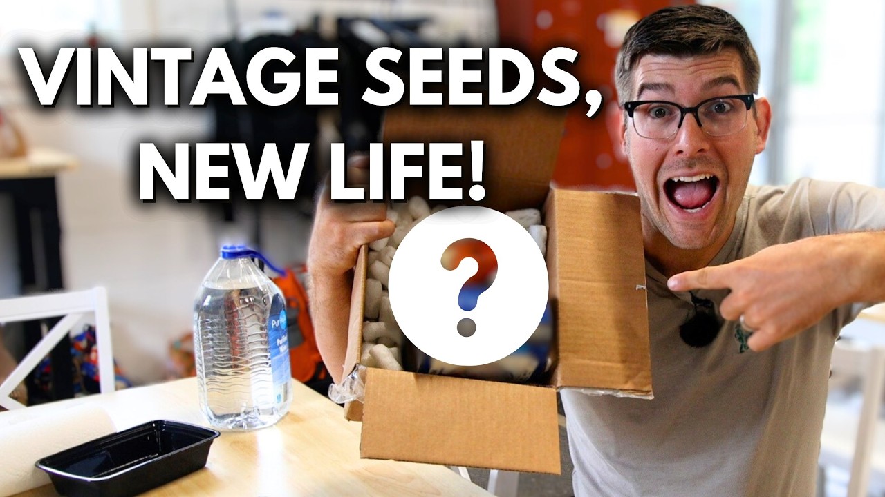Это как капсула времени! СУПЕР КРУТЫЕ старые семена!