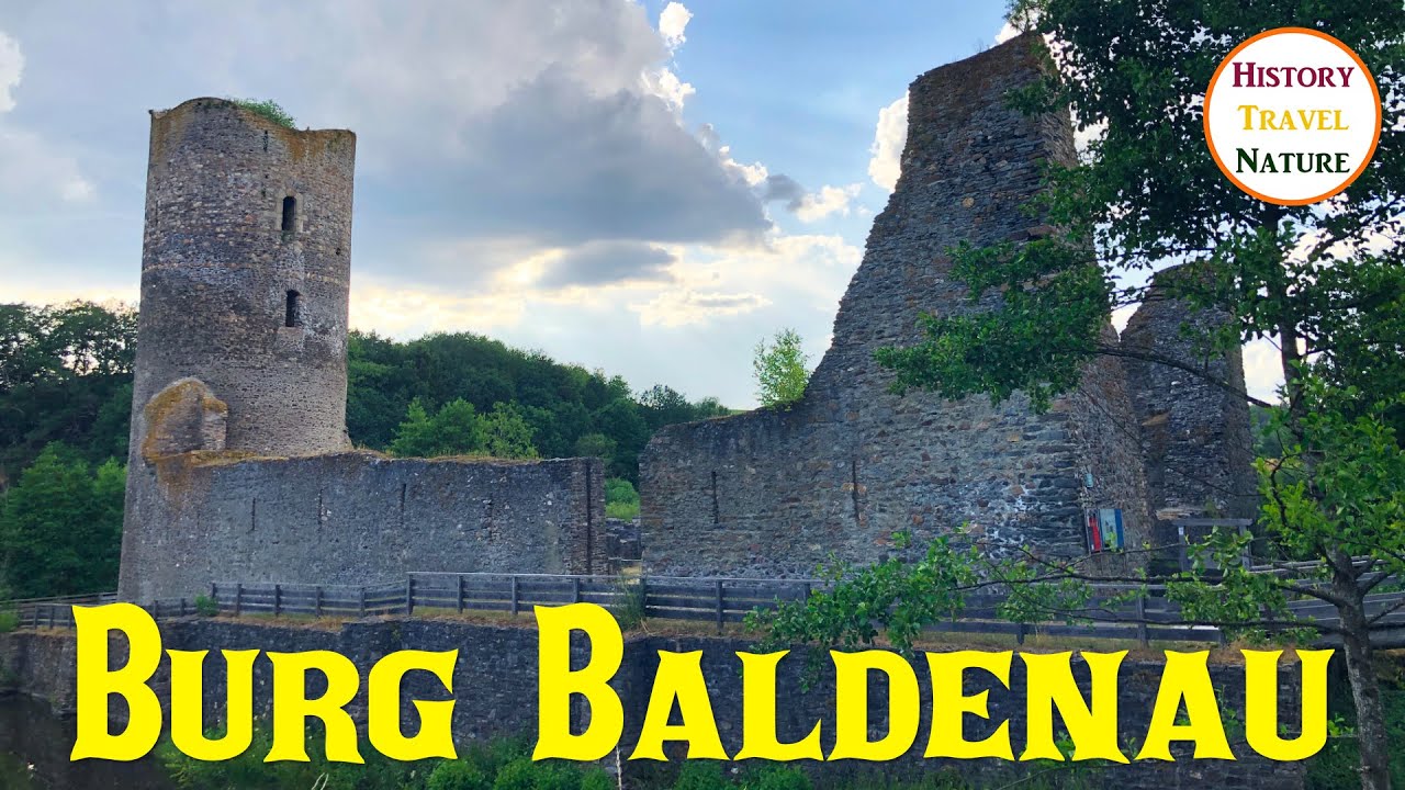 Einzige Wasserburg im Hunsrück | BURG BALDENAU in Rheinland-Pfalz | Burgen Deutschland