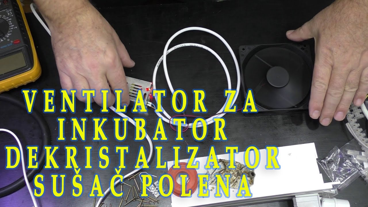 Ventilator za inkubator, sušač polena i dekristalizator i dr