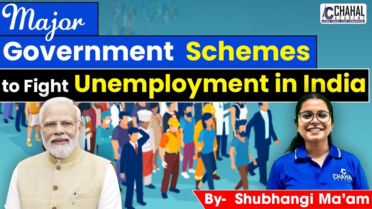 2024's Top Government Schemes to Reduce Unemployment in India