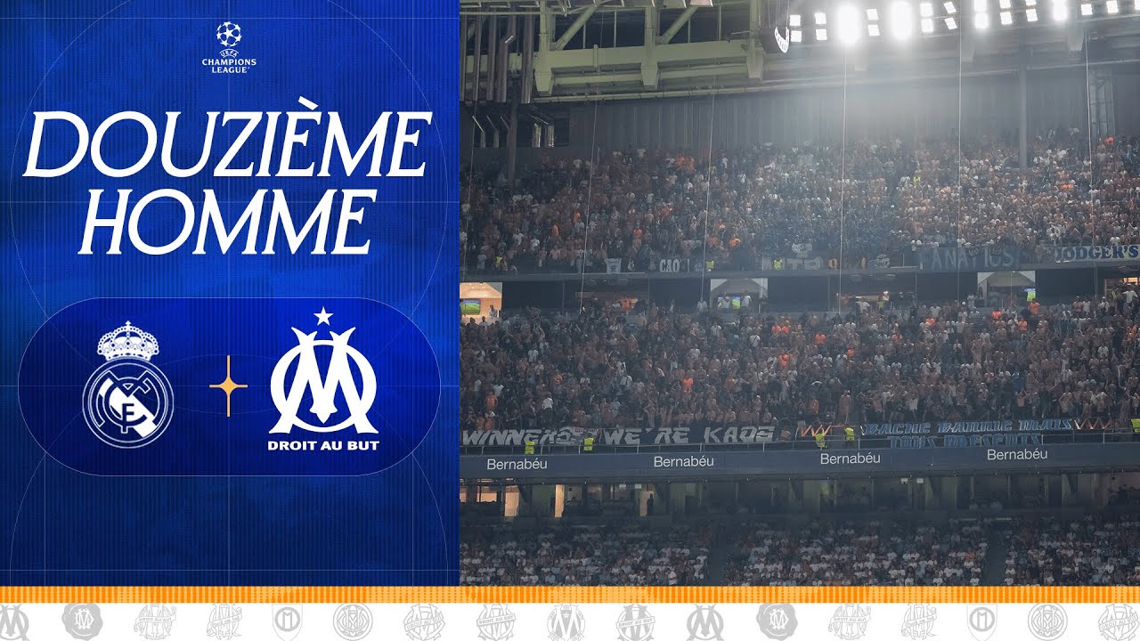 Le 12ème hOMme 📢 l Real Madrid 🆚 OM 🗣️