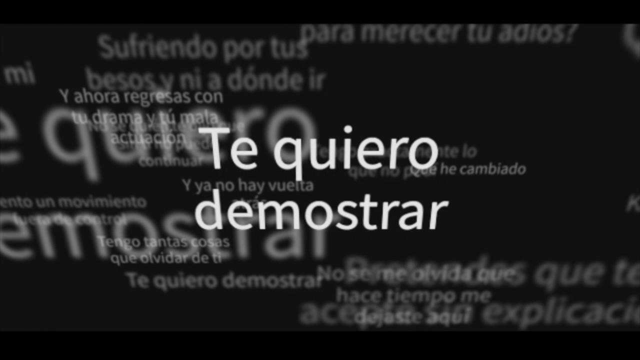 Karma Para El Alma / Lyric Video / Tren A Marte