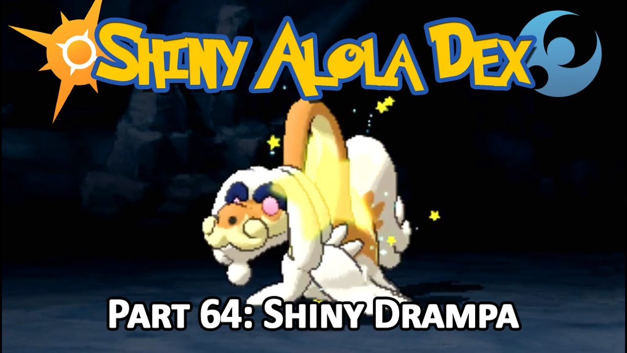 [LIVE!] Shiny Drampa after a 159 SOS Chain on Mount Lanakila! (Stream Highlight)