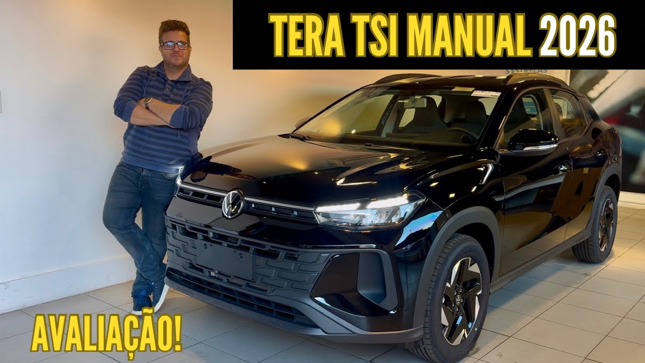 NOVO VW TERA TSI MANUAL 2026 - A MELHOR VERSÃO PARA DESEMPENHO