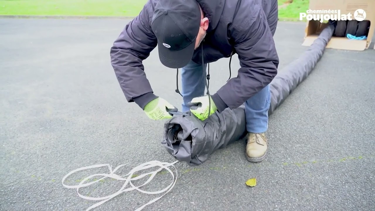 SLIMFLEX-ISO & GRIPFLEX - Insulated Flexible Flue Liner