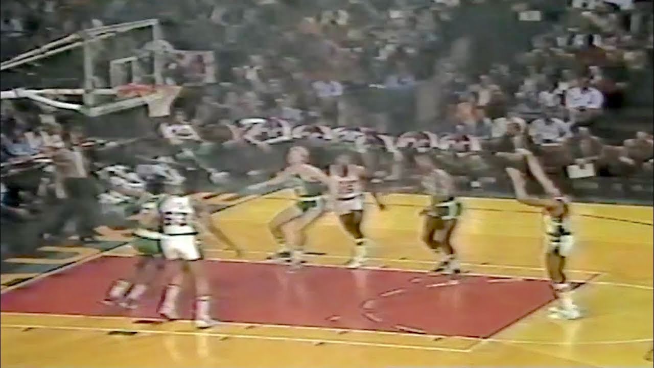 1983 Bucks vs Celtics Rare Full Game 4