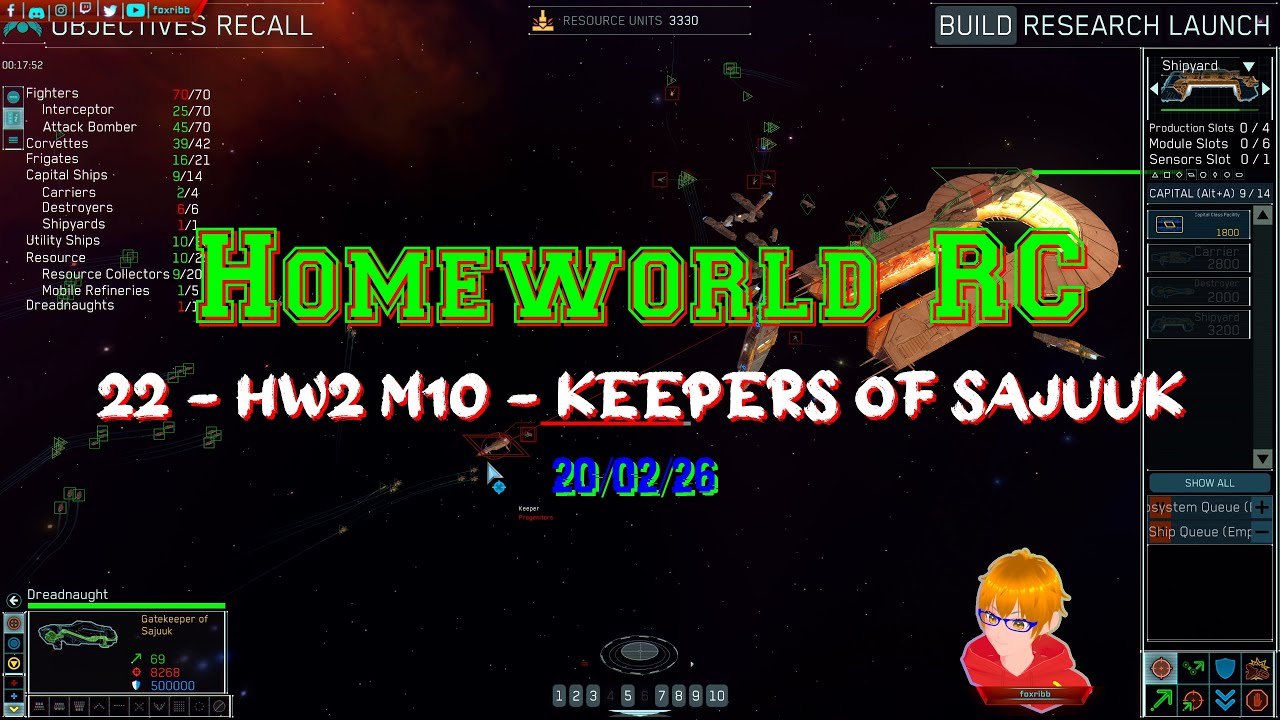 Homeworld RC - #22 [4K] - HW2 M10 - Keepers of Sajuuk - 20/02/26