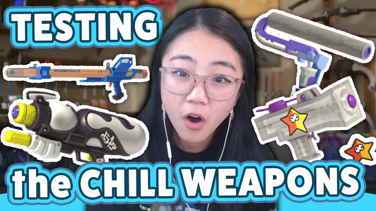 SPLATOON 3 CHILL SEASON WEAPON TEST FIRE