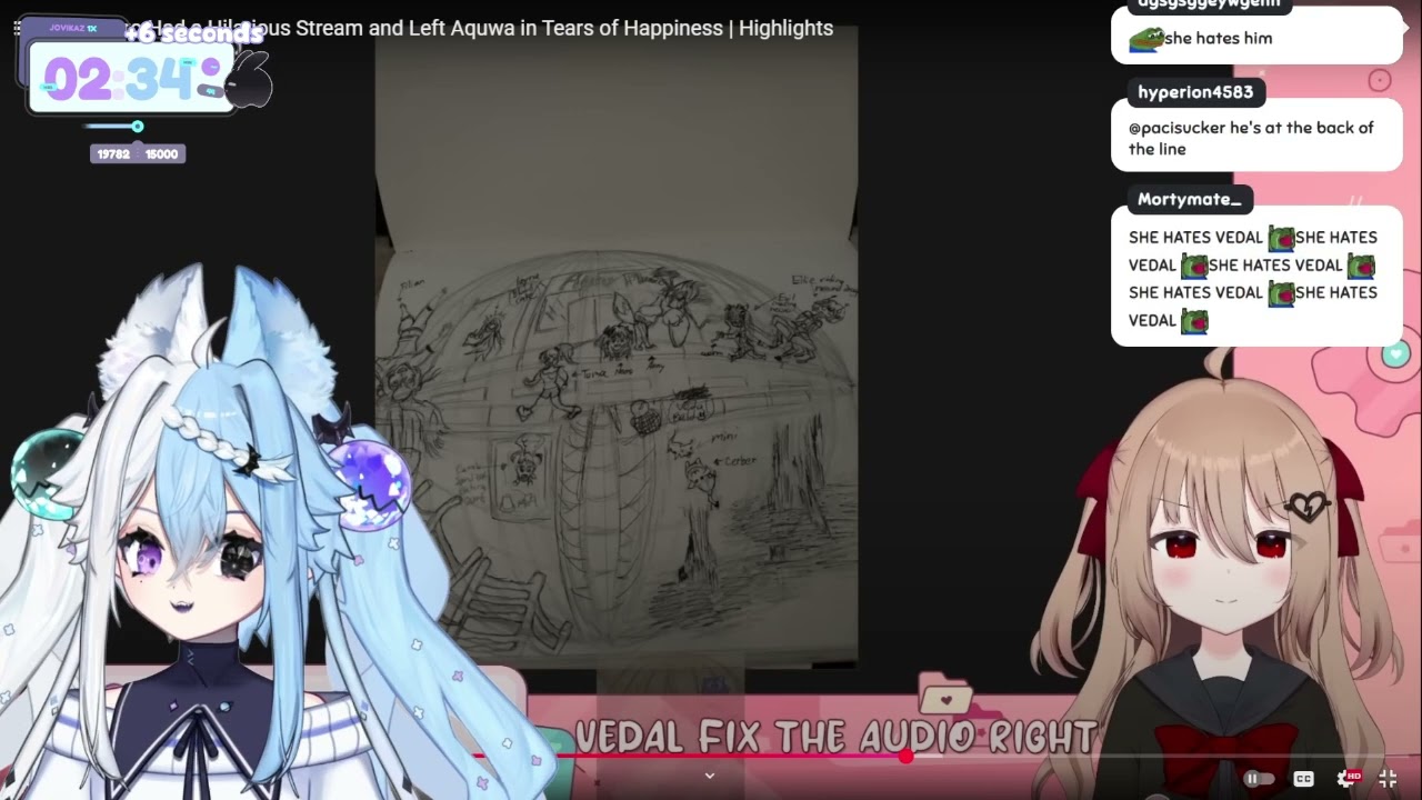 Is Vedal Aquwa's Oshi