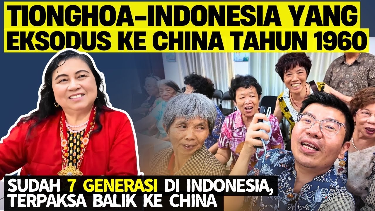 TERASA SEPERTI DI INDONESIA 🇮🇩 ❗️ TIONGHOA INDONESIA YANG EKSODUS KE CHINA TAHUN 1960