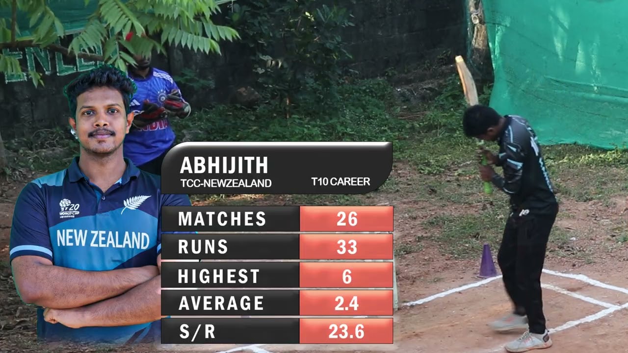 BLACK CAPS FAILED TO CHASE THE TOTAL | TEN CENT CRICKET KERALA